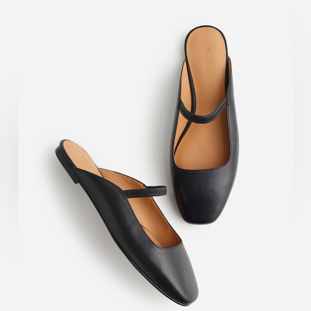 Madewell The Greta Ballet Flat Mule women size 7.5 NWOB